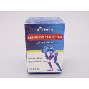 Ximonth Bee Venom Joint Care Cream Herbal Pain Relief Exp 07/04/2028 Sealed 50G